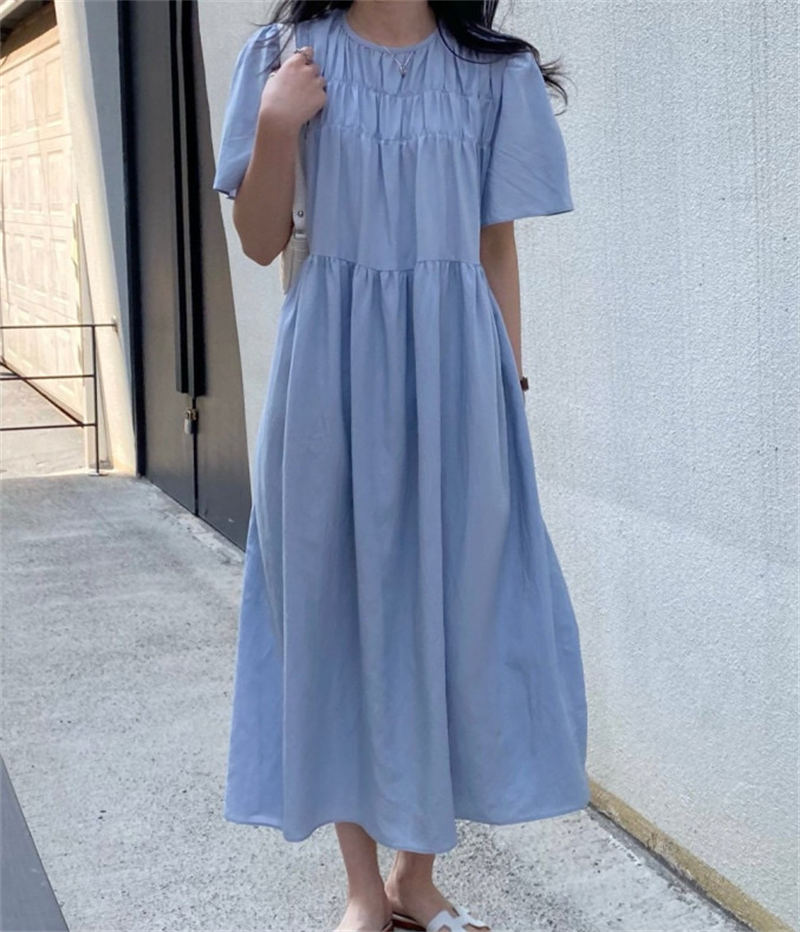 おしゃれ 無地 chic ワンピース【大きいサイズ レディース 春夏 結婚式 きれいめ タイト フォーマル 大人 上品 チュニック one-piece】