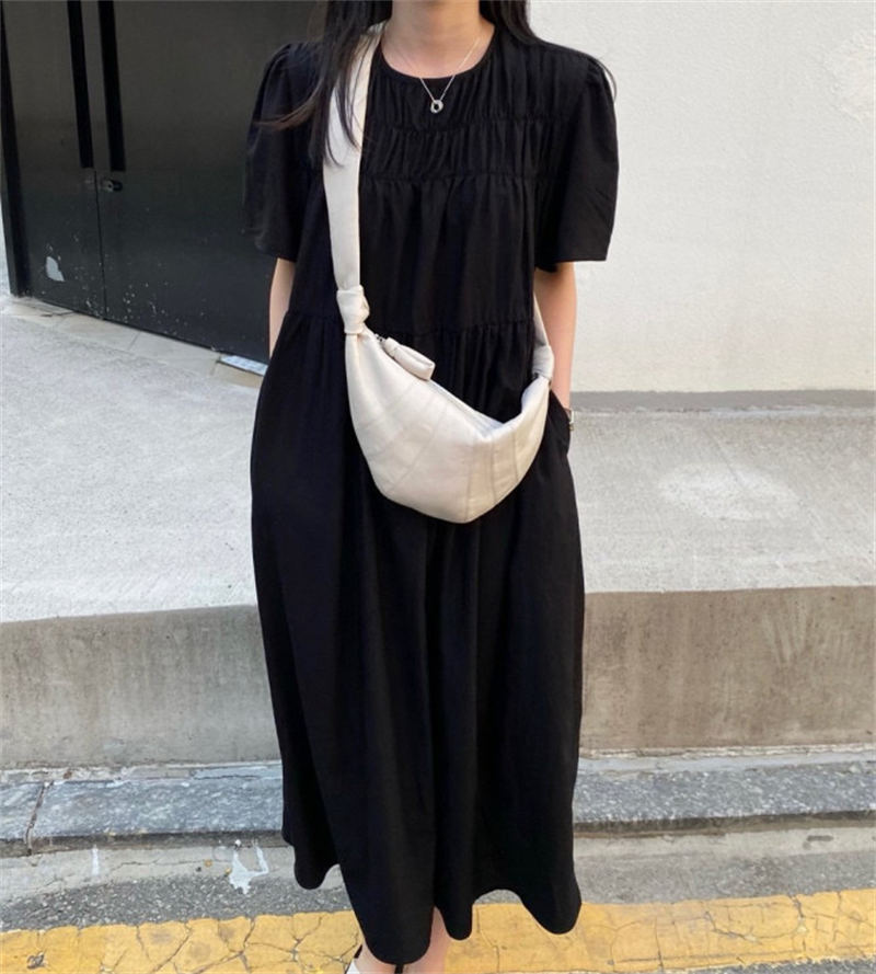 おしゃれ 無地 chic ワンピース【大きいサイズ レディース 春夏 結婚式 きれいめ タイト フォーマル 大人 上品 チュニック one-piece】