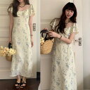 おしゃれ 花柄 chic ロングワンピース【大きいサイズ レディース 春夏 結婚式 きれいめ タイト フォーマル 大人 上品 チュニック one-piece】(4)