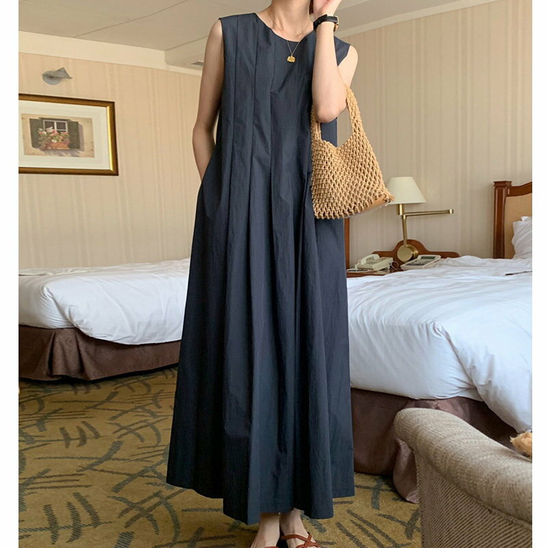 おしゃれ ノースリーブ ワンピース【大きいサイズ レディース 秋冬 結婚式 きれいめ タイト フォーマル 大人 上品 チュニック one-piece】