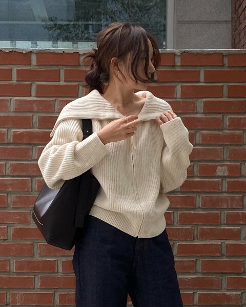 韓国系 カジュアル系 トップス 長袖 ニット セーター【大きいサイズ レディース 平干し ニット ニット..