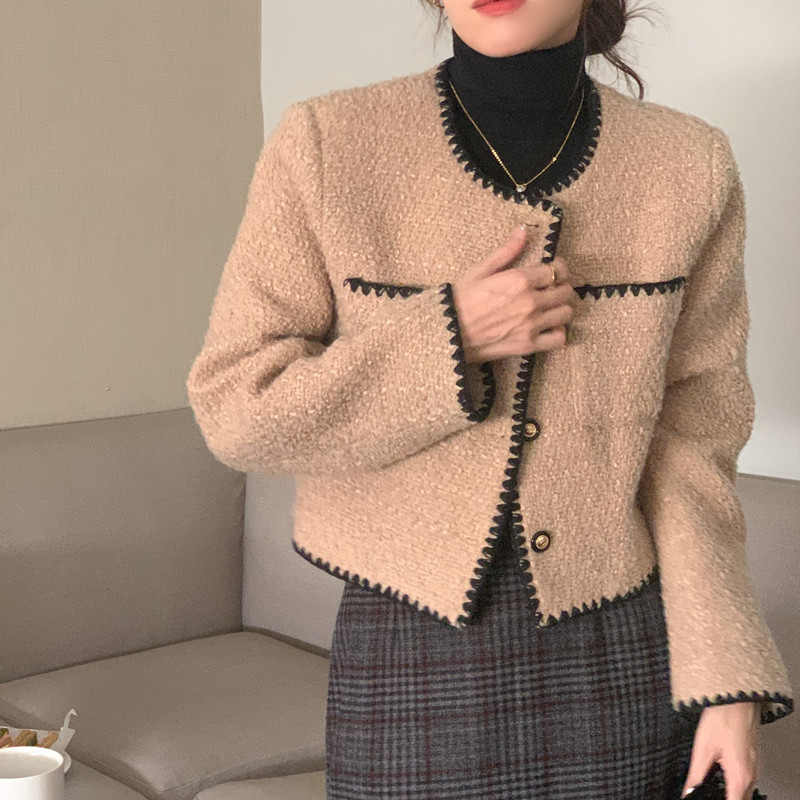 レトロ ラシャ シングルブレスト チェスター コート【大きいサイズ レディース ロング ジャケット アウター 上着 ハンガー ロング丈 夏秋 coat】
