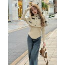 ニット カジュアル系 トップス セーター【大きいサイズ レディース 夏秋 きれいめ 可愛い かわいい チュニック tops】