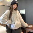 ニット カジュアル系 トップス セーター【大きいサイズ レディース 夏秋 きれいめ 可愛い かわいい チュニック tops】