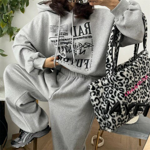 カジュアル系 運動風 2点セットアップ【大きいサイズ レディース ニット 上下セット set スウェット スエット sweat ルームウェア ジャージ 夏秋 setup】