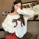 ニット カジュアル系 トップス セーター【大きいサイズ レディース 夏秋 きれいめ 可愛い かわいい チュニック tops】