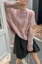 カジュアル系 トップス セーター【大きいサイズ レディース 春夏 セール きれいめ 可愛い かわいい チュニック tops】