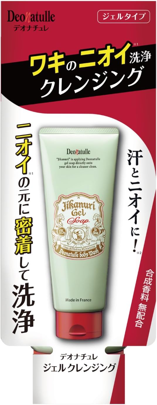 乐天商城 - デオナチュレ 直ヌリジェル石けん 全身用 ジェル 1個(175g） 兵庫東倉庫