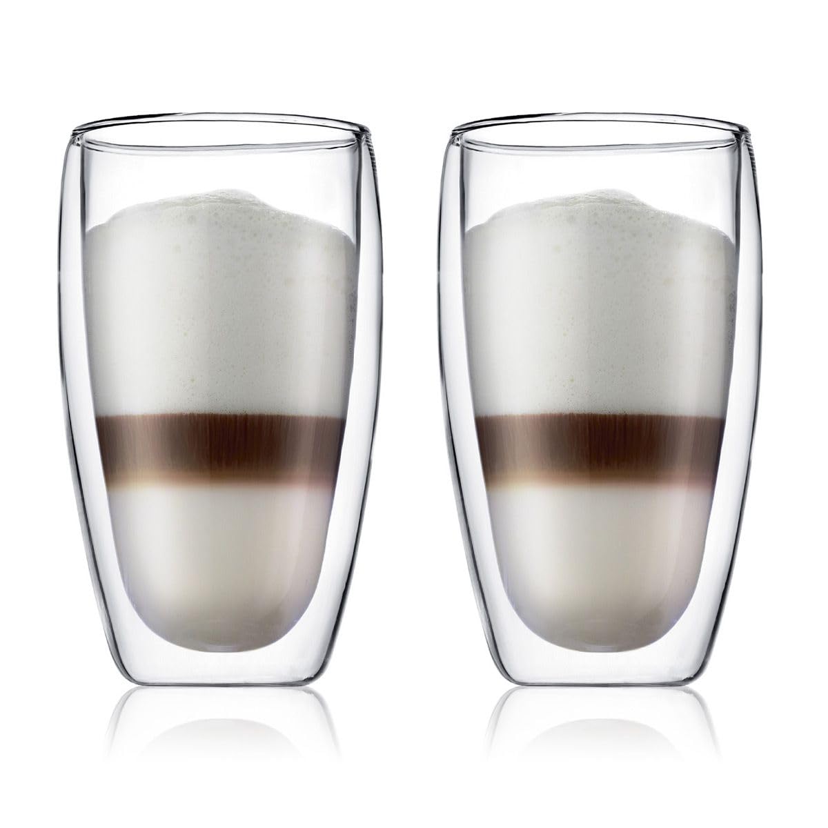 Rakuten - BODUM ボダム グラス コップ タンブラー PAVINA パヴィーナ ダブルウォールグラス 450ml 2個セット【正規品】 4560-10 PAVINA 大(400〜450ml) 兵庫東倉庫