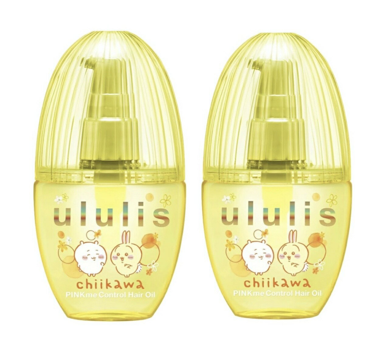 【2個セット】　ちいかわ コラボ　ululis ウルリス ピンクミー コントロール ヘアオイル 100mL　千葉倉庫のサムネイル