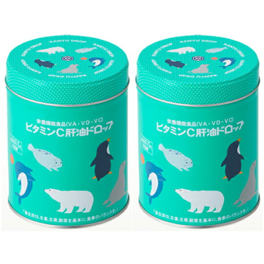 2個セット 河合 カワイ ビタミンC肝油ドロップ 300粒×2個 計600粒 広島倉庫のサムネイル