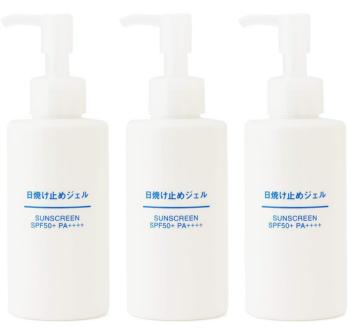 無印良品 【3個セット】無印良品 日焼け止めジェル SPF50+ 150mL 02124373 ジェル 千葉西倉庫 無印良品 【3個セット】無印良品 日焼け止めジェル SPF50+ 150mL 02124373 ジェル 千葉西倉庫