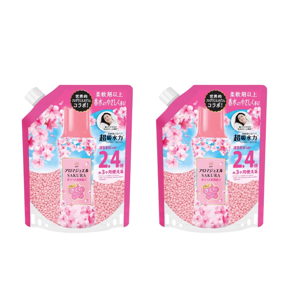 2袋セット レノア アロマジュエル さくらフローラルの香り 詰め替え 990mL 東京南倉庫
