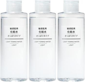 無印良品 【3個セット】無印良品 化粧水 敏感肌用 さっぱり 200mL 12059332　千葉西倉庫