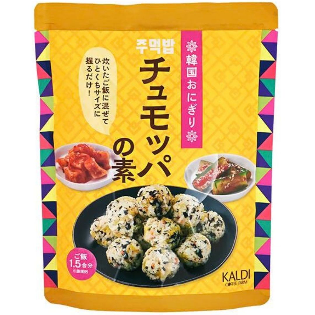 カルディ チュモッパの素 韓国おにぎり 85g KALDI チュモッパのもと 韓国おにぎりの素 おむすび 広島倉庫