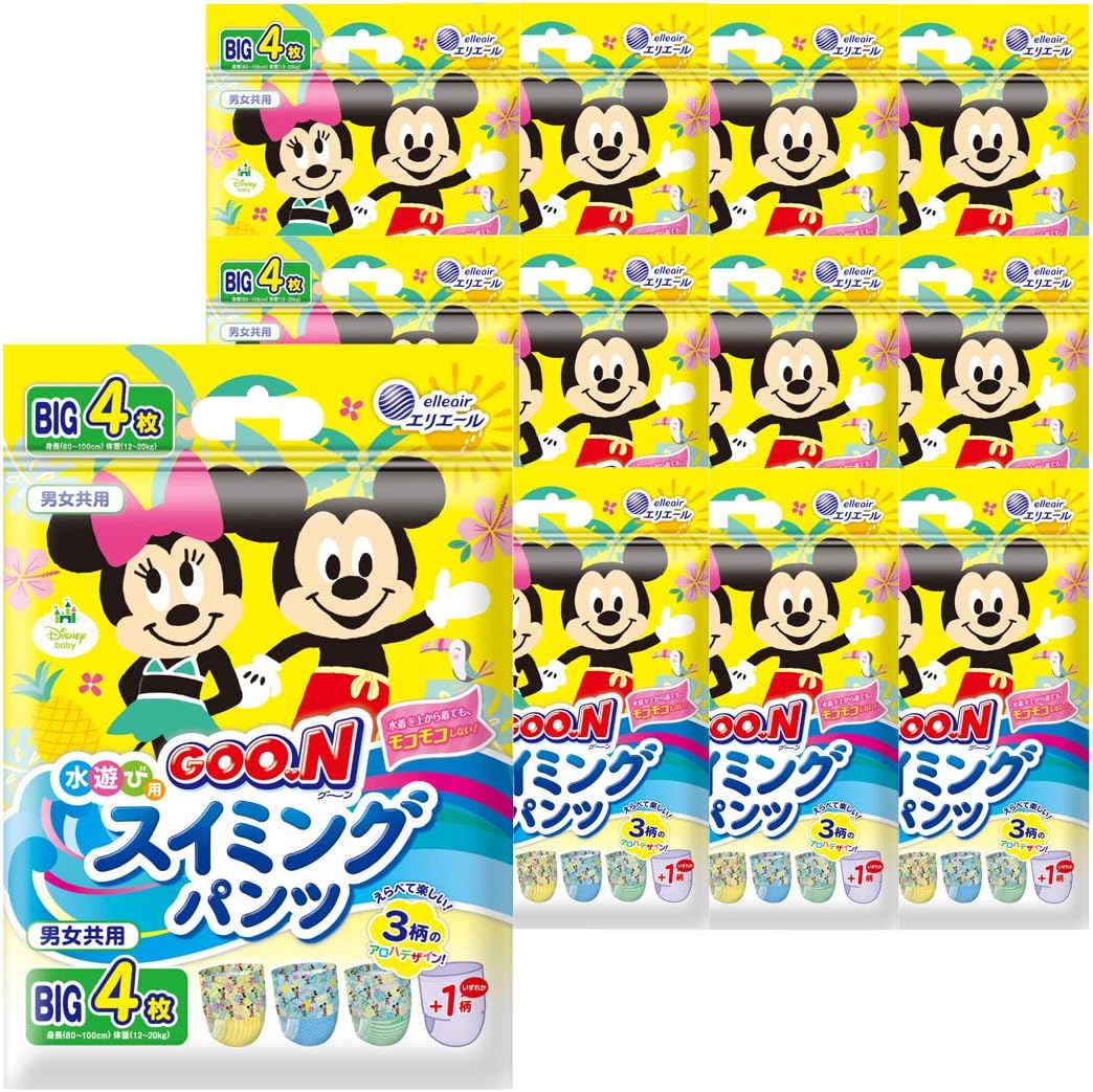 ■　●えらべて楽しい! 3柄のアロハデザイン! (1パックにそれぞれのデザインが少なくとも1枚入っています。) ●モコモコしないから動きやすい! ●ズレを気にせず、楽しく水遊び! ●とっさの固形ウンチをブロック! ●超うす吸収体で動きやすい! ●ご自宅や、海・川などの水遊び時に大活躍!