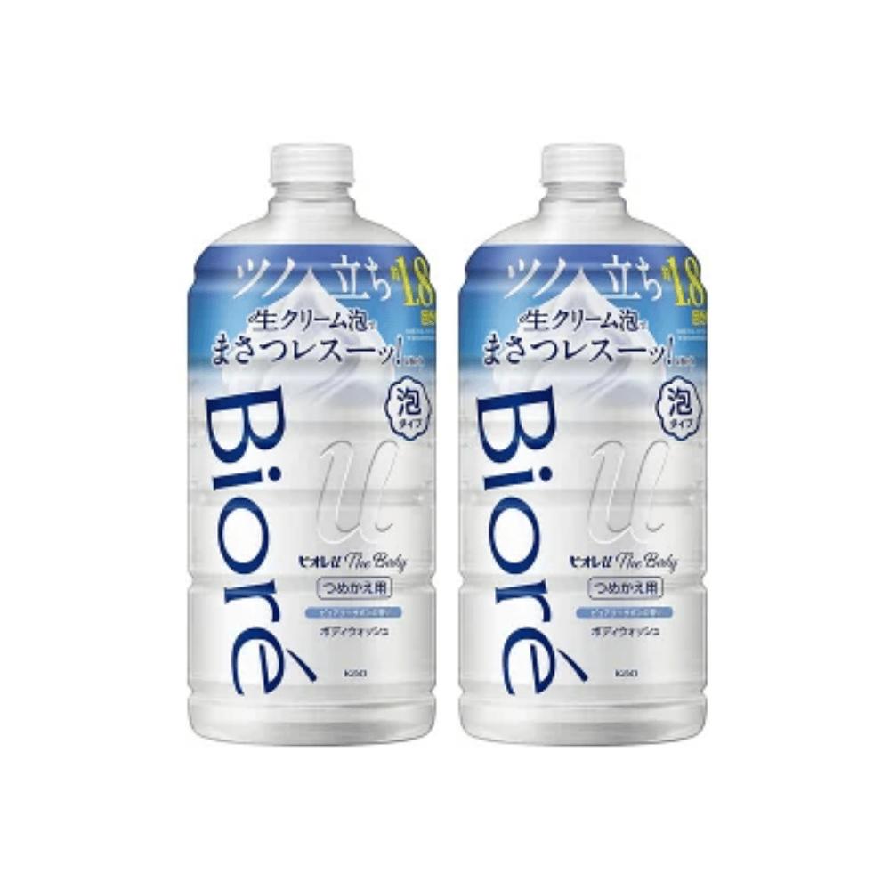 Rakuten - 2本セット ビオレu ザ ボディ 泡タイプ ピュアリーサボンの香り つめかえ用 780ml 東京南倉庫