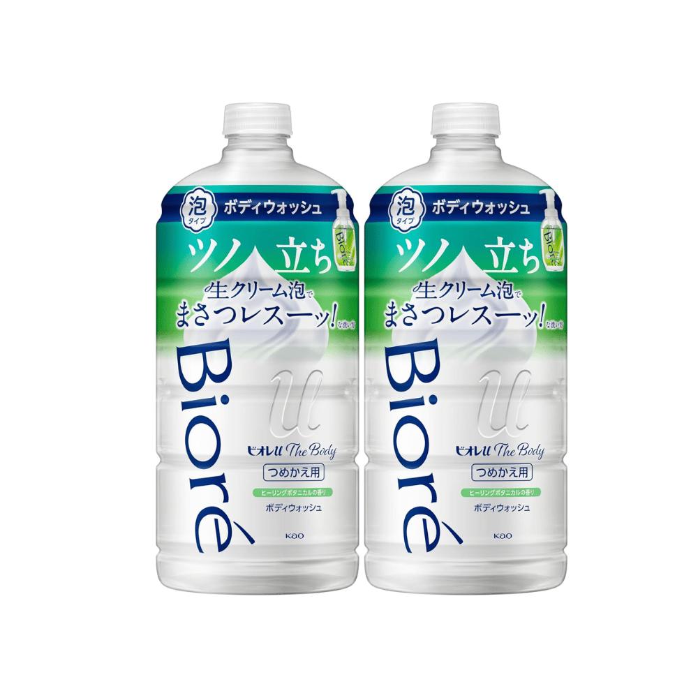 乐天商城 - 2本セット ビオレu ザ ボディ 泡タイプ ヒーリングボタニカルの香り つめかえ用 780ml 東京南倉庫