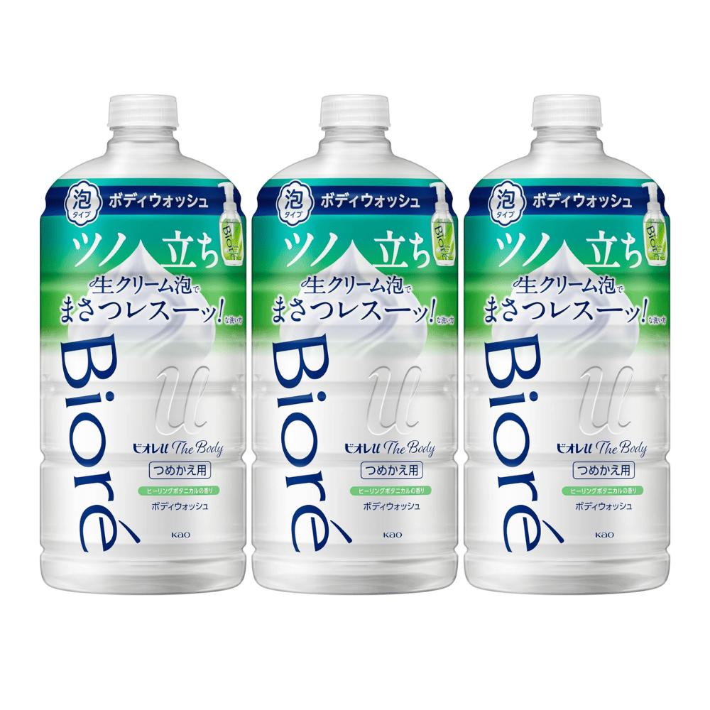 Rakuten - 3本セット ビオレu ザ ボディ 泡タイプ ヒーリングボタニカルの香り つめかえ用 780ml 東京南倉庫