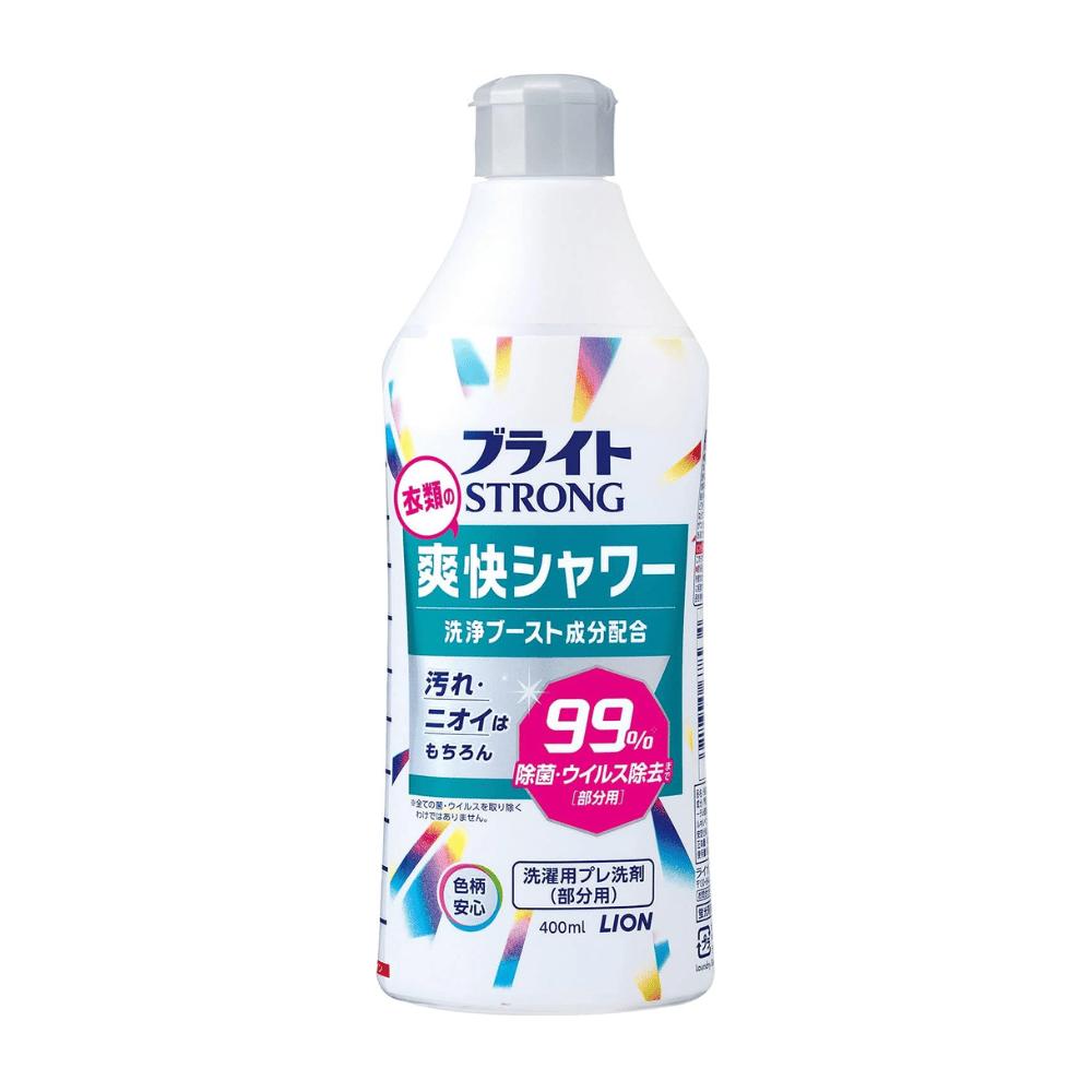 ブライトSTRONG 衣類の爽快シャワー 洗濯洗剤 部分用 本体400mL 東京南倉庫