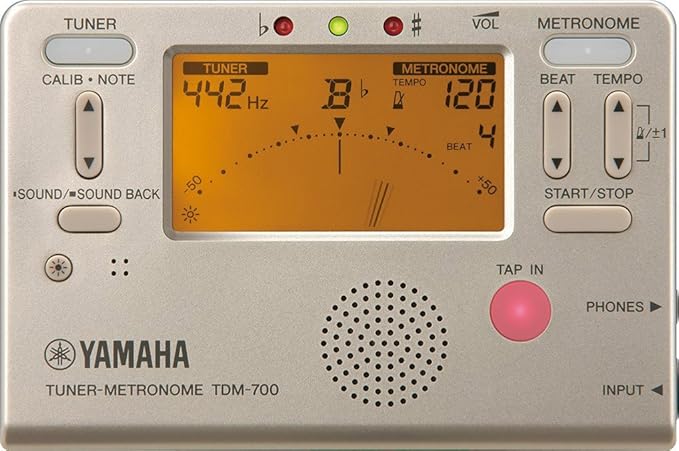 ヤマハ YAMAHA チューナーメトロノーム ゴールド TDM-700G 広島倉庫