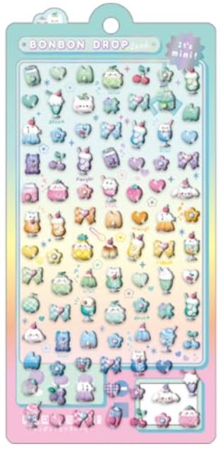 楽天市場】ボンボンドロップシール クーリアサンスター文具の通販