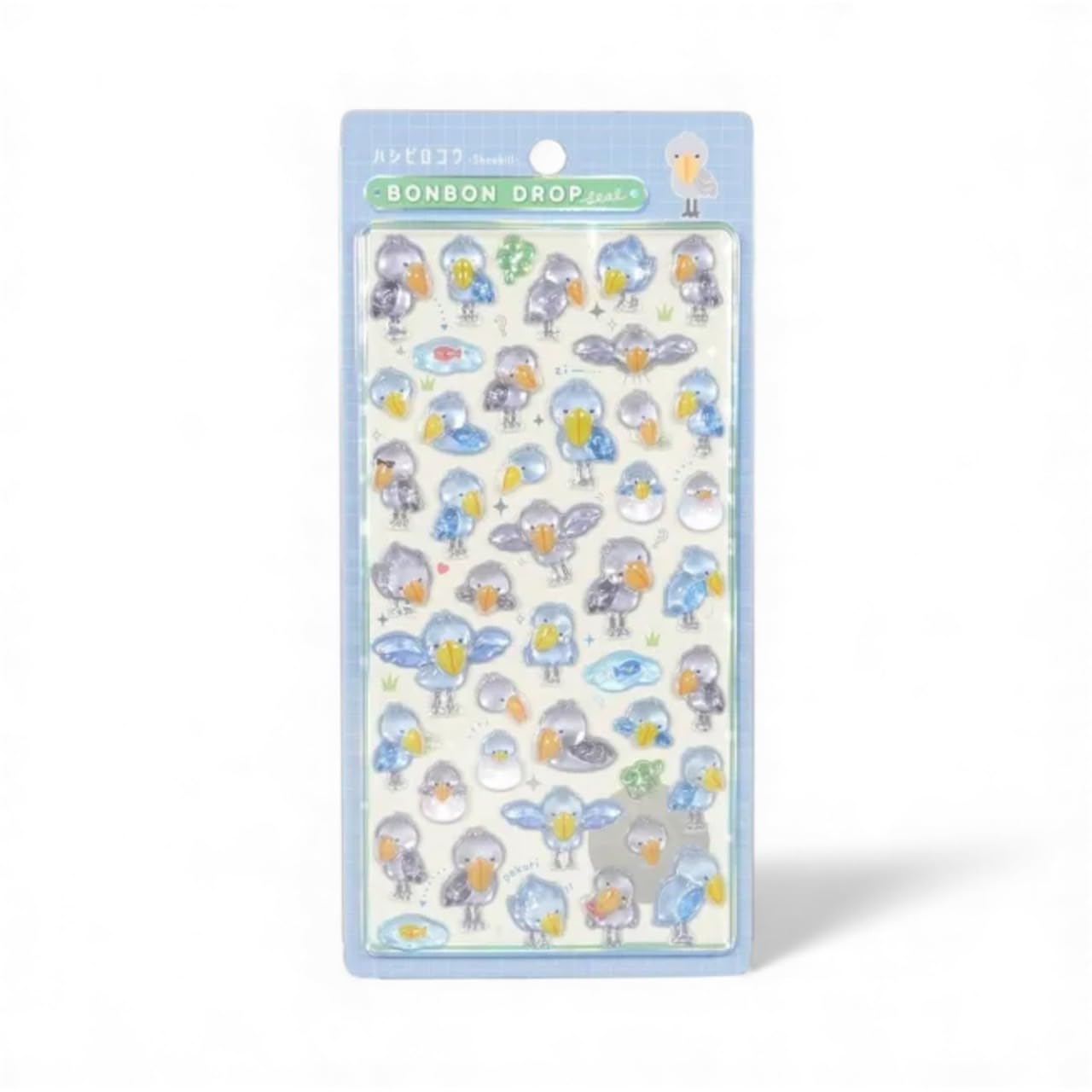 ハシビロコウ ボンボンドロップシール クーリア 東京南倉庫