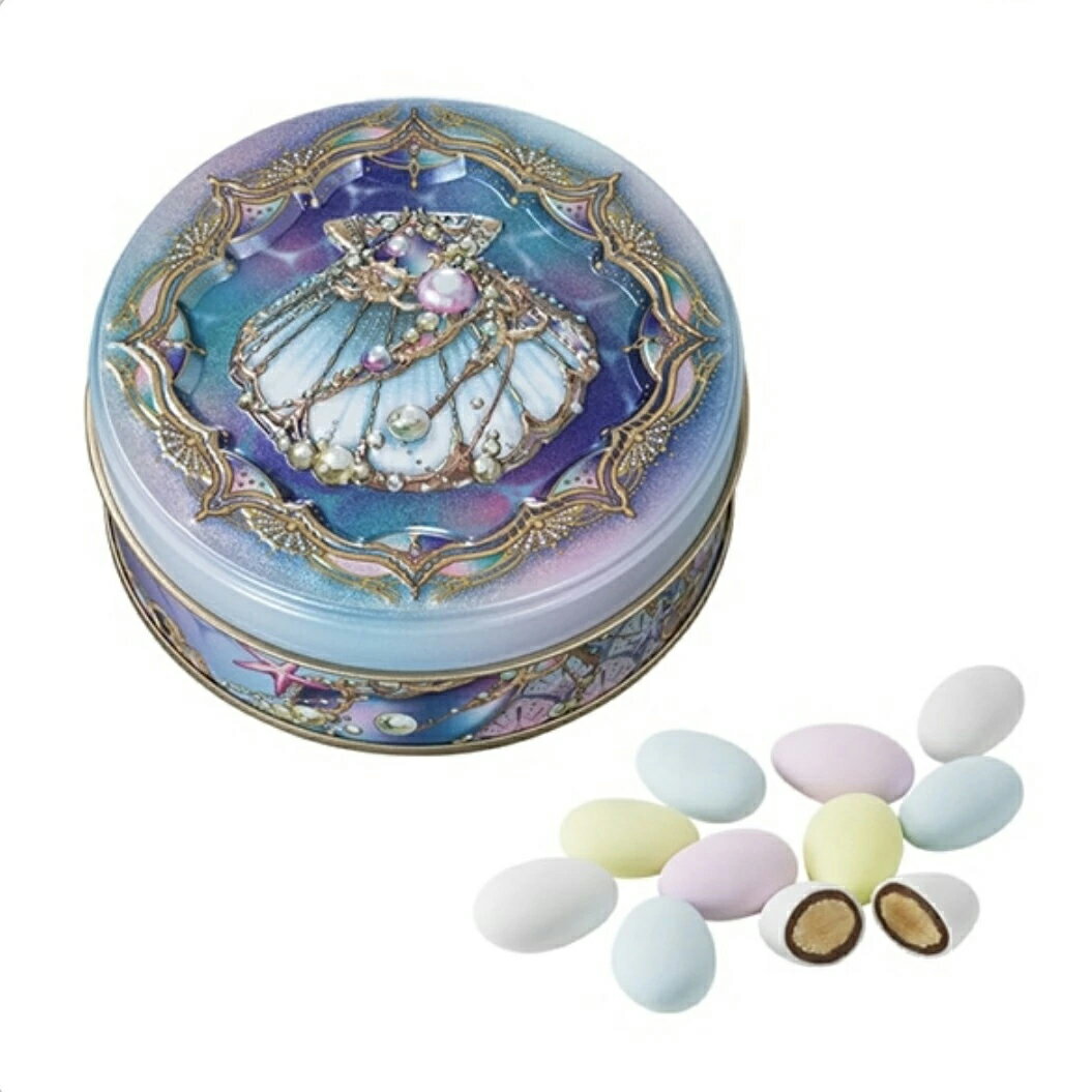 メリー ナハトラビュリント 闇夜の迷宮 チョコ バレンタイン ムッシェルシャーレ 貝殻 85g ギフトバッ..