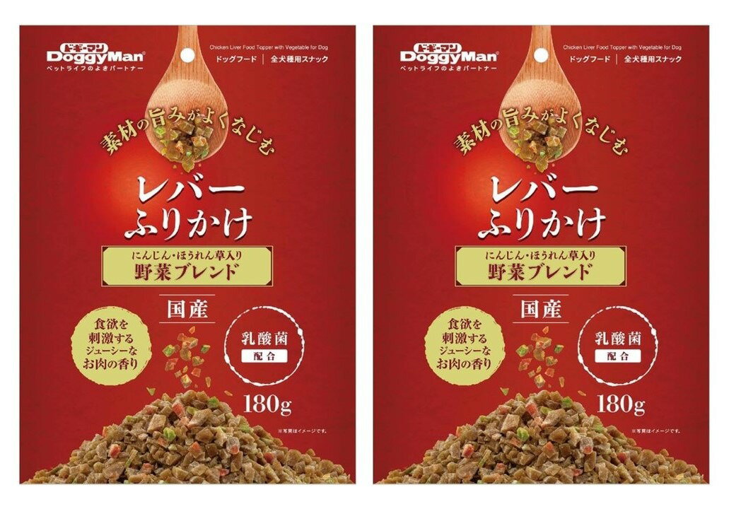 Rakuten - 2個セット ドギーマン レバーふりかけ 180g 　兵庫東倉庫