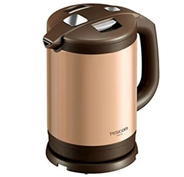 Rakuten - TESCOM(テスコム) 【海外向け】電気ケトル 220-240V仕様 (780ml) TKEF50-N ゴールド　福岡第一倉庫