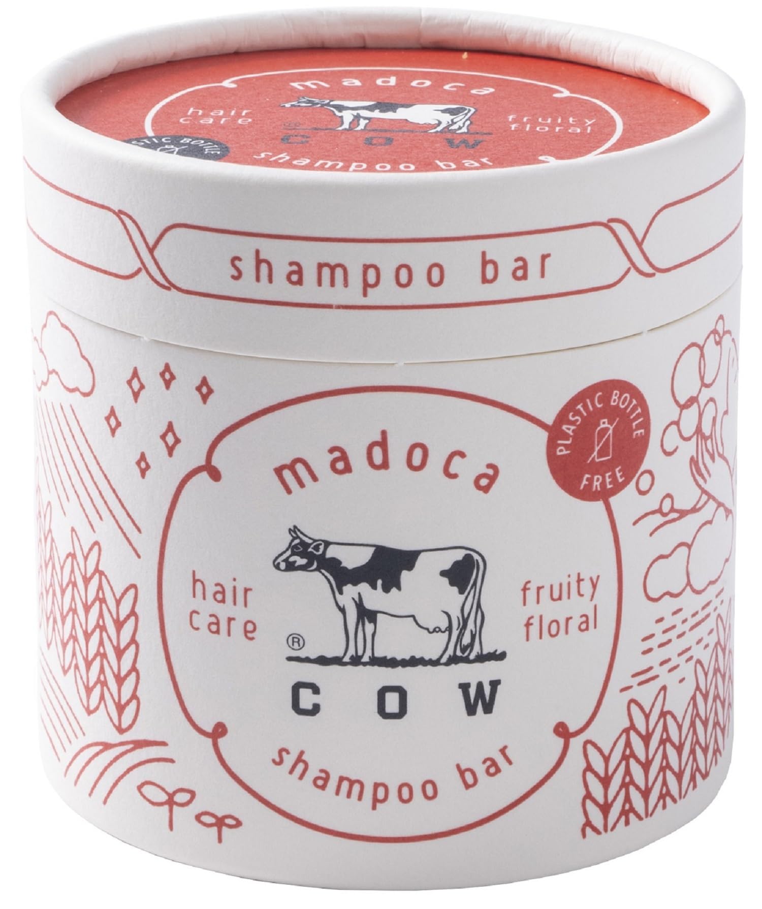 madoca シャンプーバー フルーティフローラルの香り 固形シャンプー 65g 弱酸性 ふんわりさらさら 埼玉北倉庫