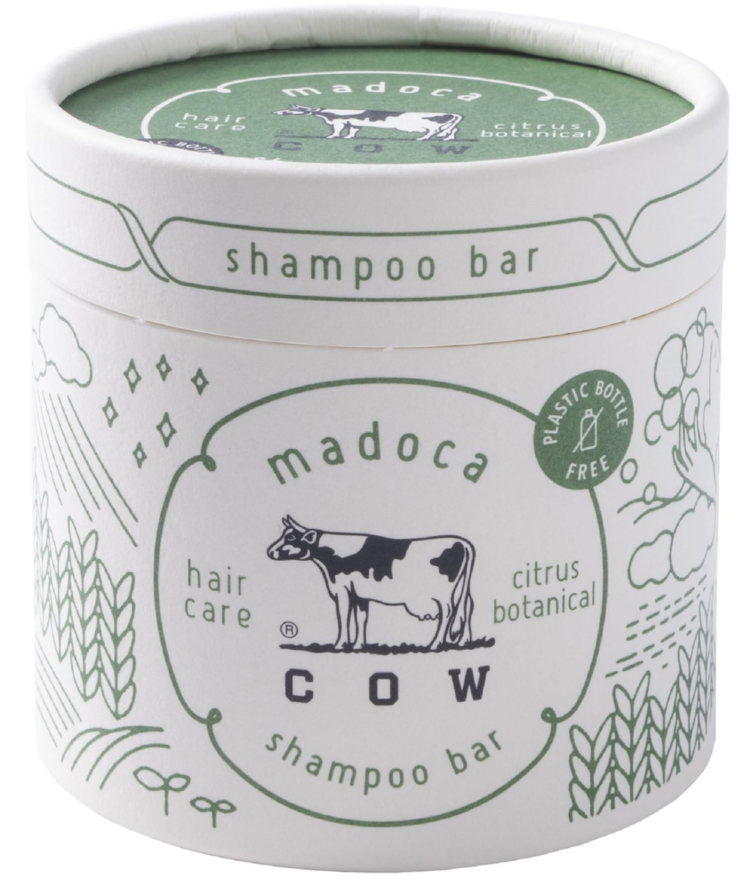 madoca シャンプーバー シトラスボタニカルの香り 固形シャンプー 65g 弱酸性 きしまない ふんわりさらさら 埼玉北倉庫