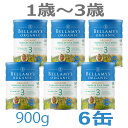 【送料無料】Bellamy's（ベラミーズ）オーガニック Organic 粉ミルク ステップ3（1歳〜3歳）大缶 900g × 6缶【海外通販】 その1