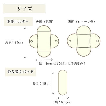 布ナプキン 昼用レギュラー パッド 1枚セットナプキン コットン ショーツ オーガニックコットン 生理用品 お試し おりもの おりものシート 羽付き ホルダー 軽い日 昼用 多い日 国産 日本製 生理 温活 オーガニック メイドインアース ギフト プレゼント 【RCP】