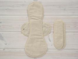 メイド・イン・アースの布なぷきん【夜用／グリーン】◆純オーガニックコットン100％のタオル・...