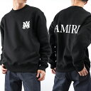 AMIRI アミリ スウェット トレーナー AMJYCW1038 黒 ブラック BLACK メンズ 男 人気 シンプル おすすめ プレゼント ロゴ LOGO
