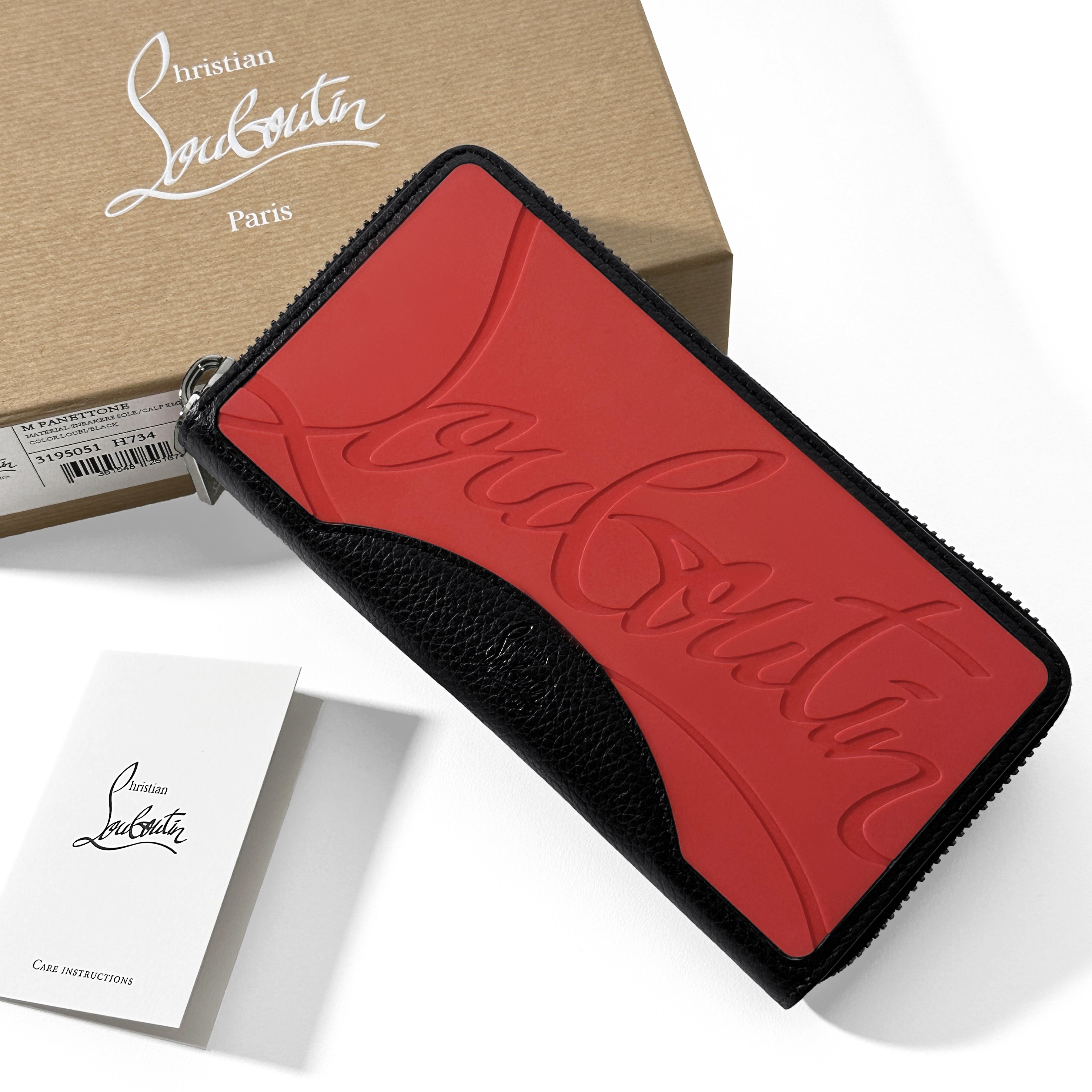 クリスチャンルブタン Christian Louboutin 小銭入れ付き 長財布 クリスチャンルブタン ラウンドジップ財布 Panettone パネトーネ レディース 男女兼用 3195051【返品送料無料】【ラッピング無料】