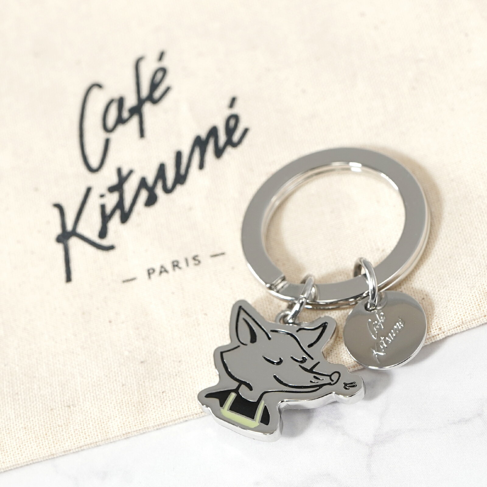楽天市場】maison kitsune キーホルダーの通販 楽天市場】maison kitsune キーホルダーの通販