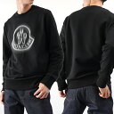 MONCLER モンクレール スウェット トレーナー 8G00007 809KR モンクレ 黒 ブラック メンズ 男 シンプル プレゼント ロゴ 人気 おすすめ