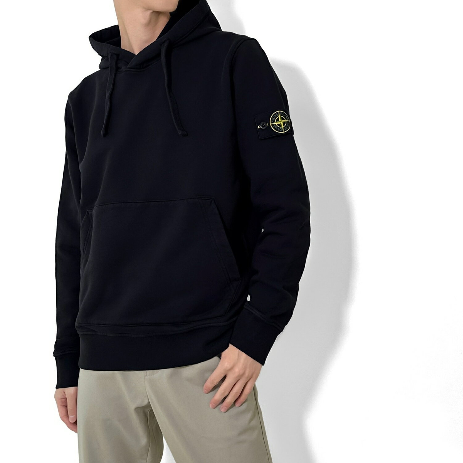 楽天市場】stone island(カラーブラック)(パーカー|トップス 楽天市場】stone island(カラーブラック)(パーカー|トップス
