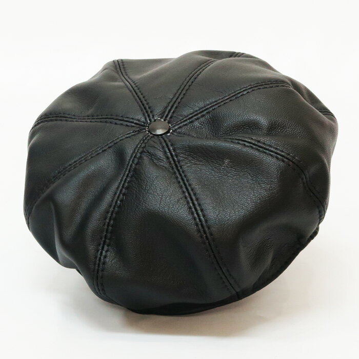 ラングリッツレザーズ Langlitz Leathers 8パネル ゴートスキン ベレー帽 8Panel beret 山羊革 レザー