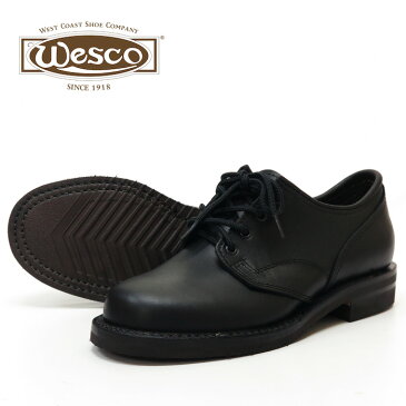 【即納在庫】 WESCO ウエスコ JH CLASSICS クラシックス オックスフォード ブラック・タイ・ドメインレザー シューズ ワークブーツ