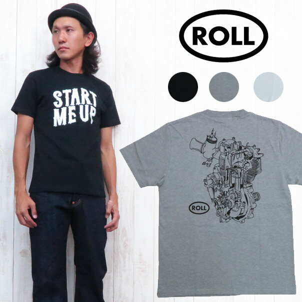 ROLL ロール Tシャツ 半袖 「S/P Engine」