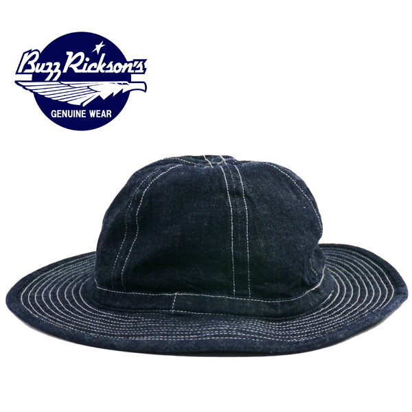 バズリクソンズ Buzz Rickson's デニムハット メトロ ミリタリー HAT.WORKING.DENIM