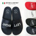 HENRY & HENRY ヘンリー＆ヘンリー ラバー サンダル 「180」 LEFT & RIGHT シャワーサンダル MADE IN ITALY HH45351