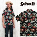 ショット 洋服 メンズ ショット Schott ハワイアンシャツ "HAVANA" アロハシャツ 3175013