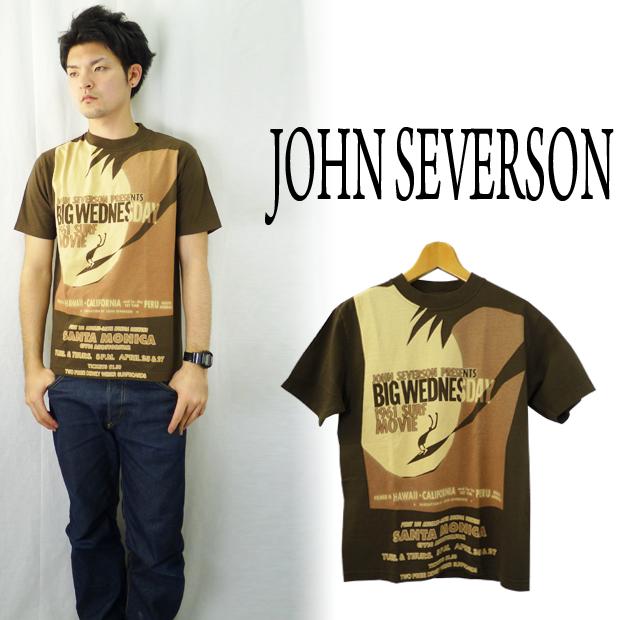 John Severson ジョンセバーソン バックプリントTシャツ「BIG WEDNESDAY」