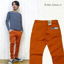 ヌーディージーンズ NUDIE JEANS スリムスキニーチノトラウザーズ WARM ORANGE カーキスリム KHAKI SLIM 39161-2008※セールにつき返品交換不可