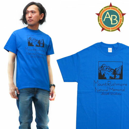 AMERICAN BACK COUNTRY アメリカンバックカントリー 半袖 Tシャツ MOUNT RUSHMORE