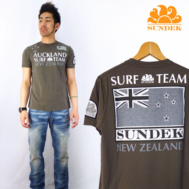 【SUNDEK】Tシャツ 楽天市場】サンデッキ sundek(Tシャツ・カットソー|トップス